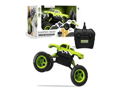 Sharper Image RC Monster Rockslide - 2.4 GHz Off-Road Monster Truck - Green