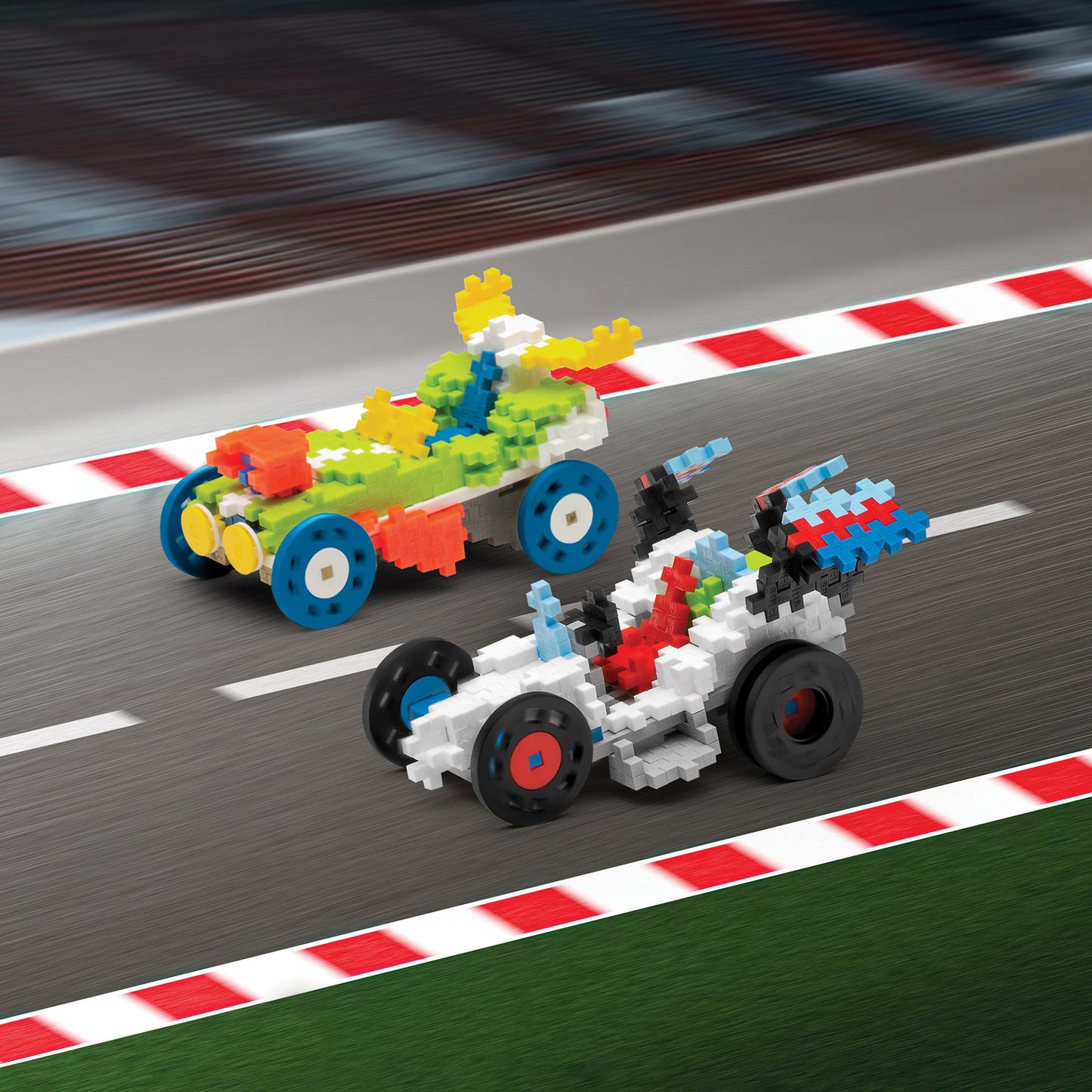 Plus-Plus Learn to Build GO! Vehicles Set - 360 Pieces