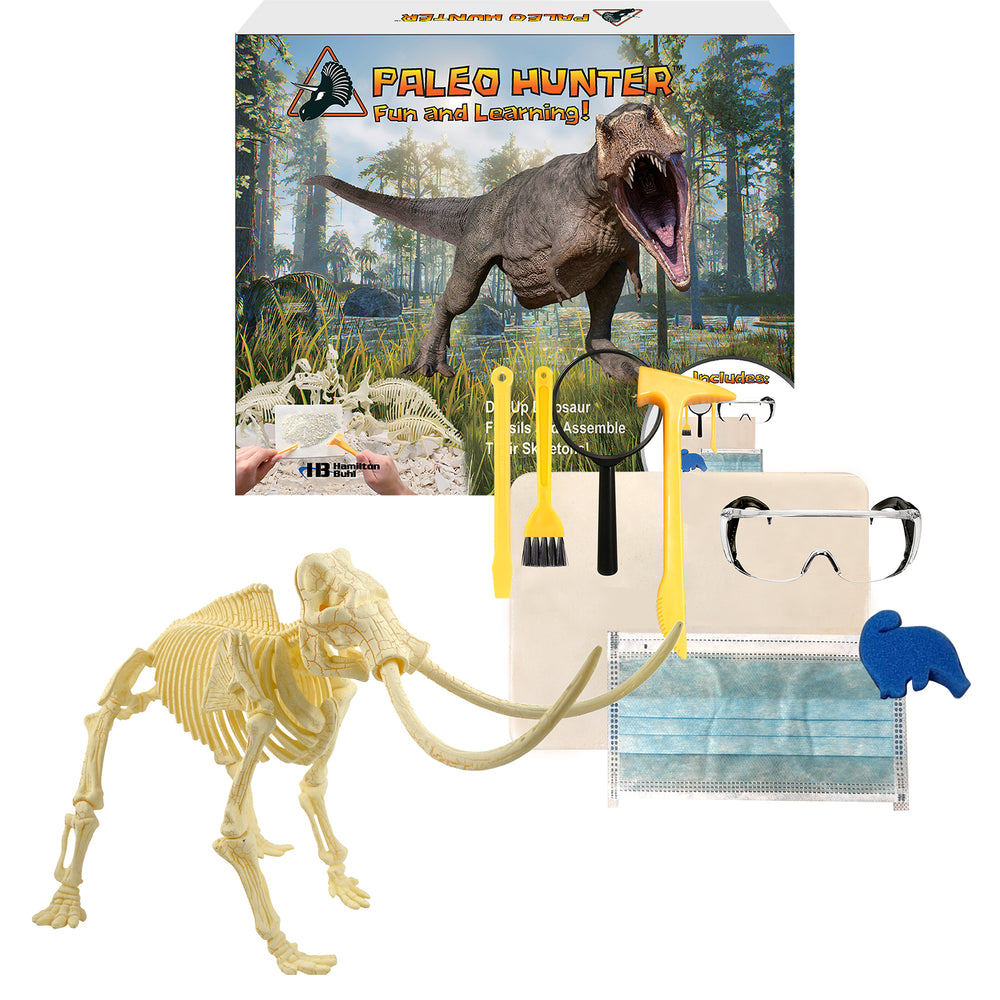 HamiltonBuhl Paleo Hunter Mammoth Rex Dig Kit - STEAM Education Set