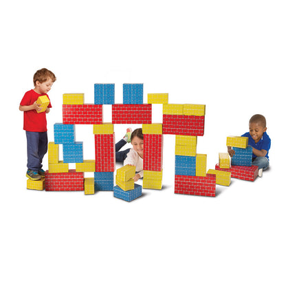 Melissa & Doug Deluxe Jumbo Cardboard Blocks - 40 Piece Set