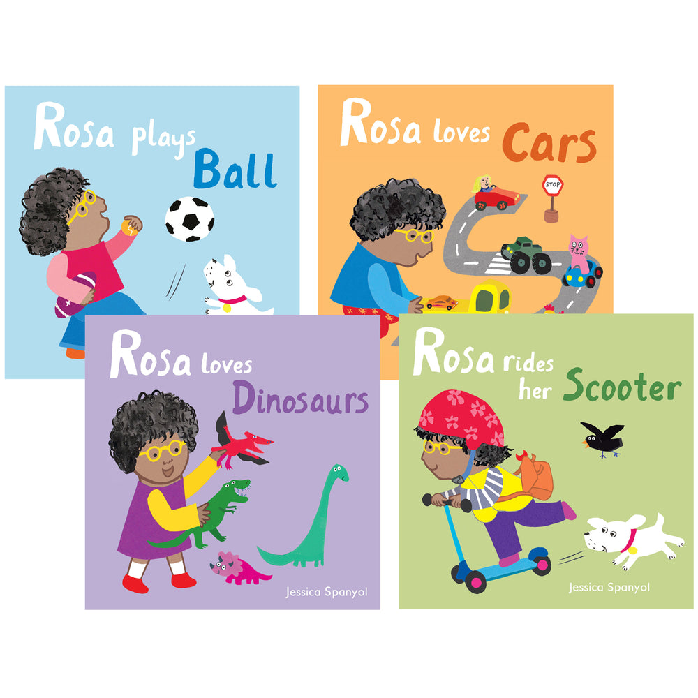 Rosa's Adventures Board Book Set - 4 Piece Collection