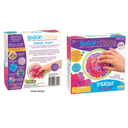 Sensory Playtivity Squishy Stuff Sensory Discs - Colorful 3-Pack