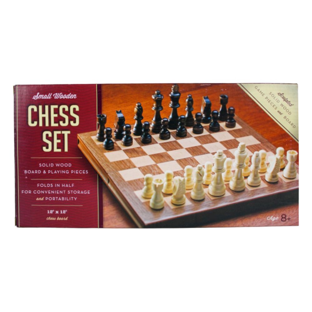 Small Wooden Chess Set