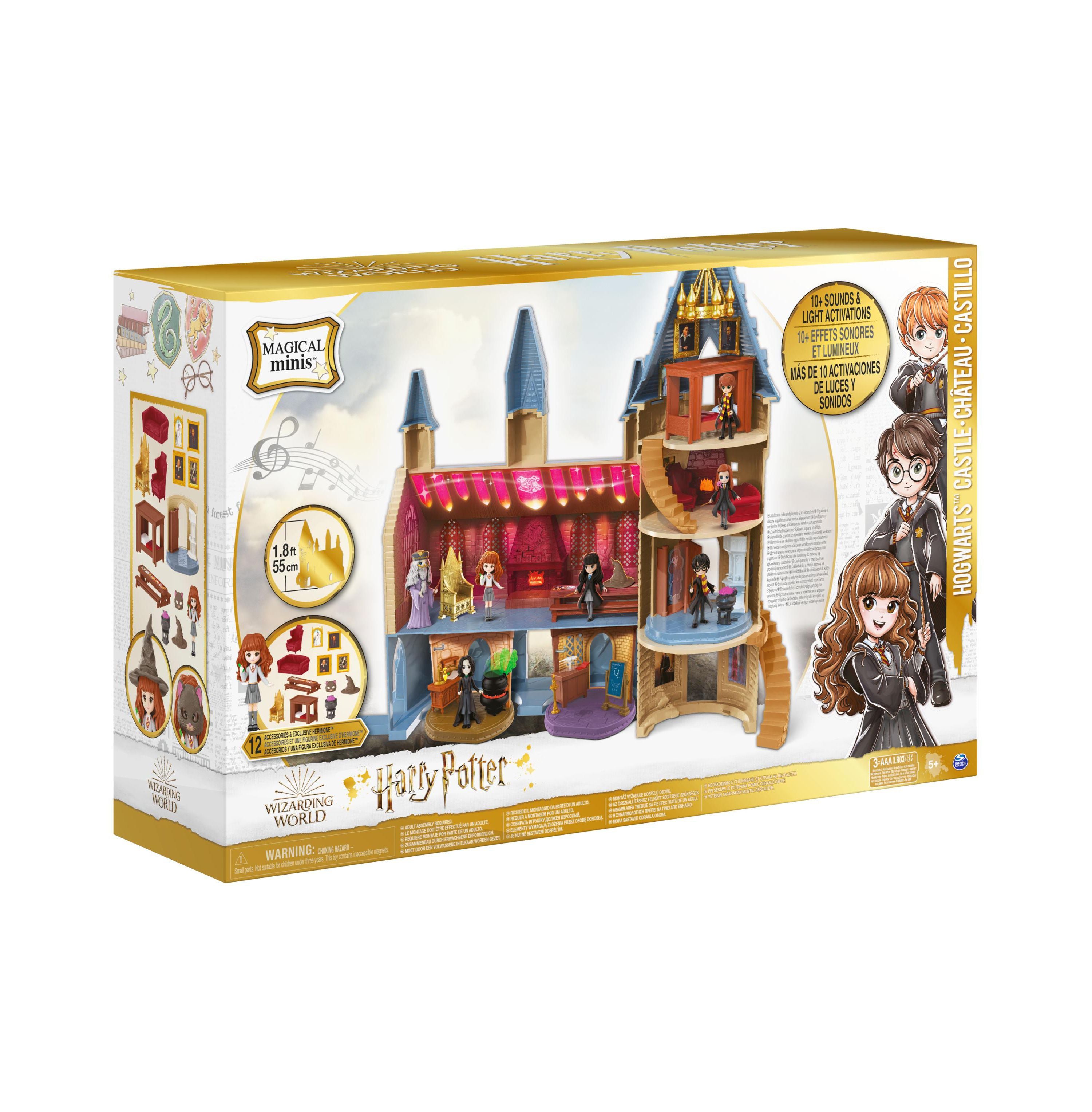 Wizarding World Magical Minis Hogwarts Castle Playset with Lights and –  Toys