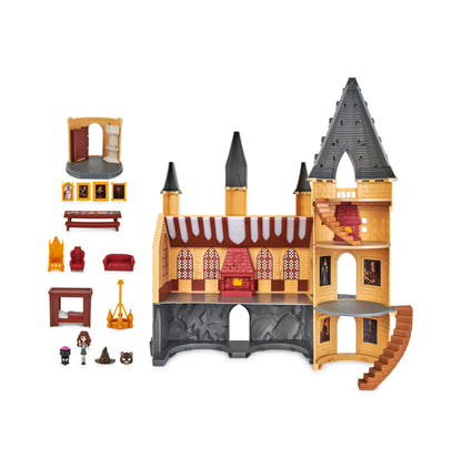 Wizarding World Magical Minis Hogwarts Castle Playset with Lights and Sounds