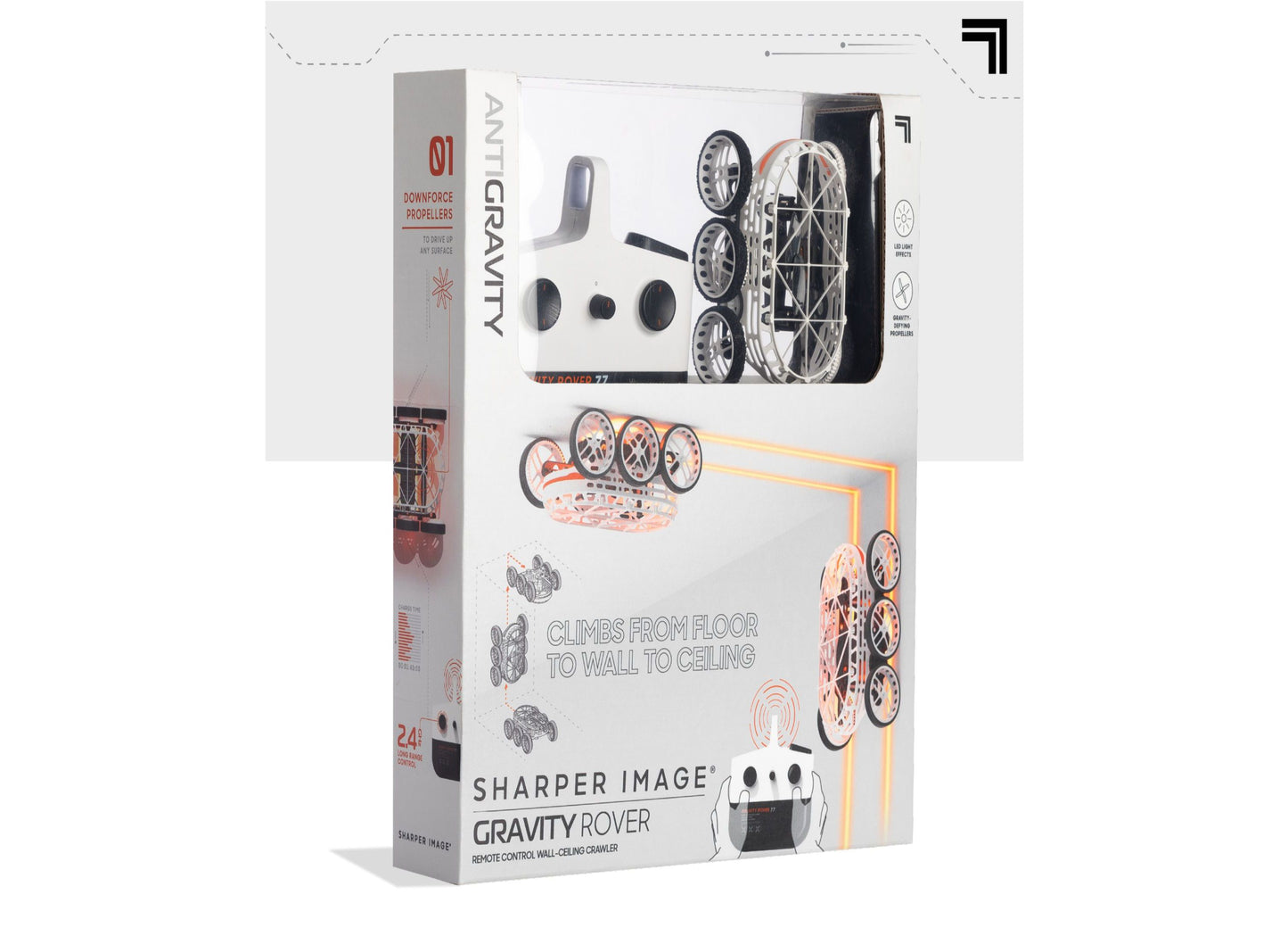 Sharper Image Remote Control Gravity Rover - Wall and Ceiling Climber