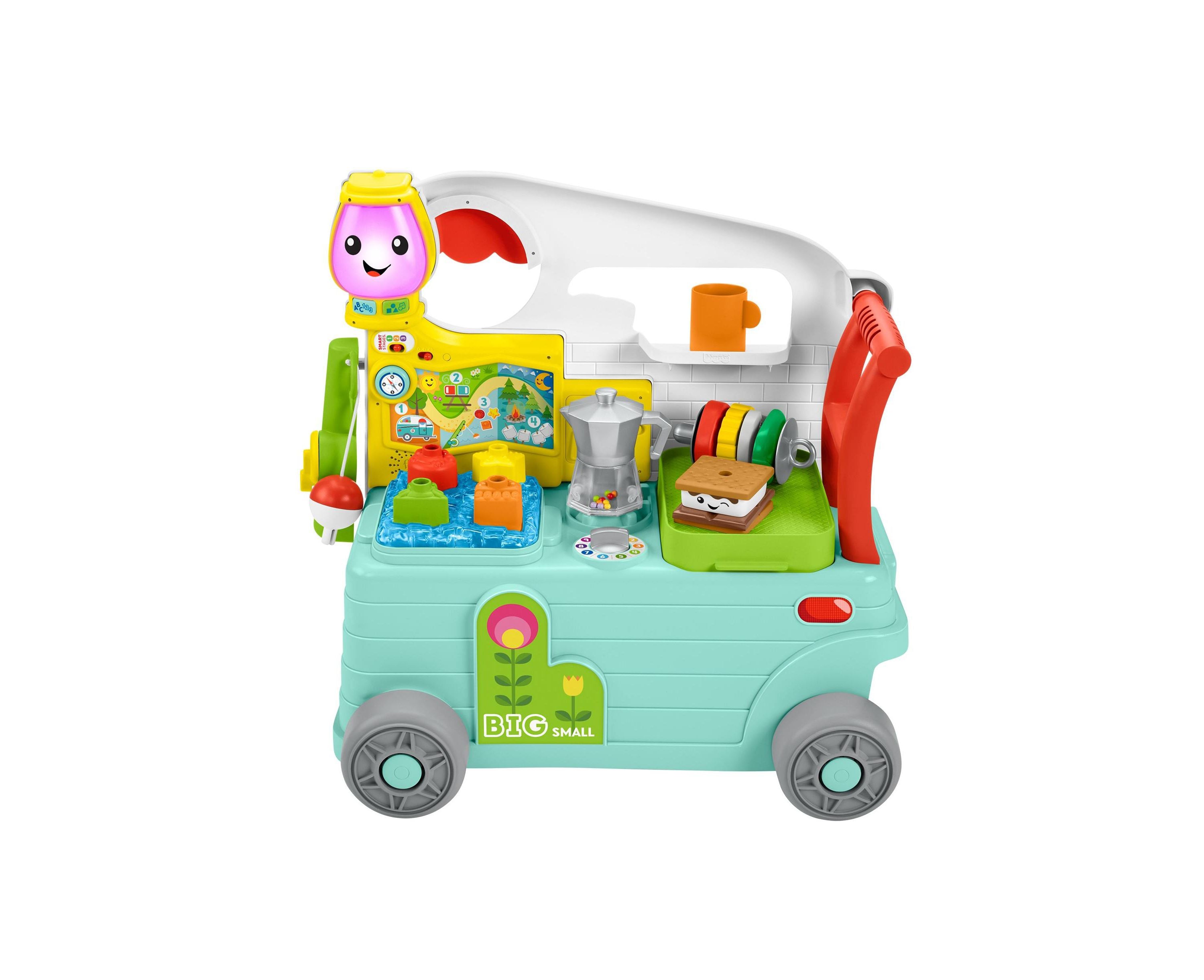 Fisher Price Laugh Learn 3 in 1 On the Go Camper Interactive Educa Toys R Us