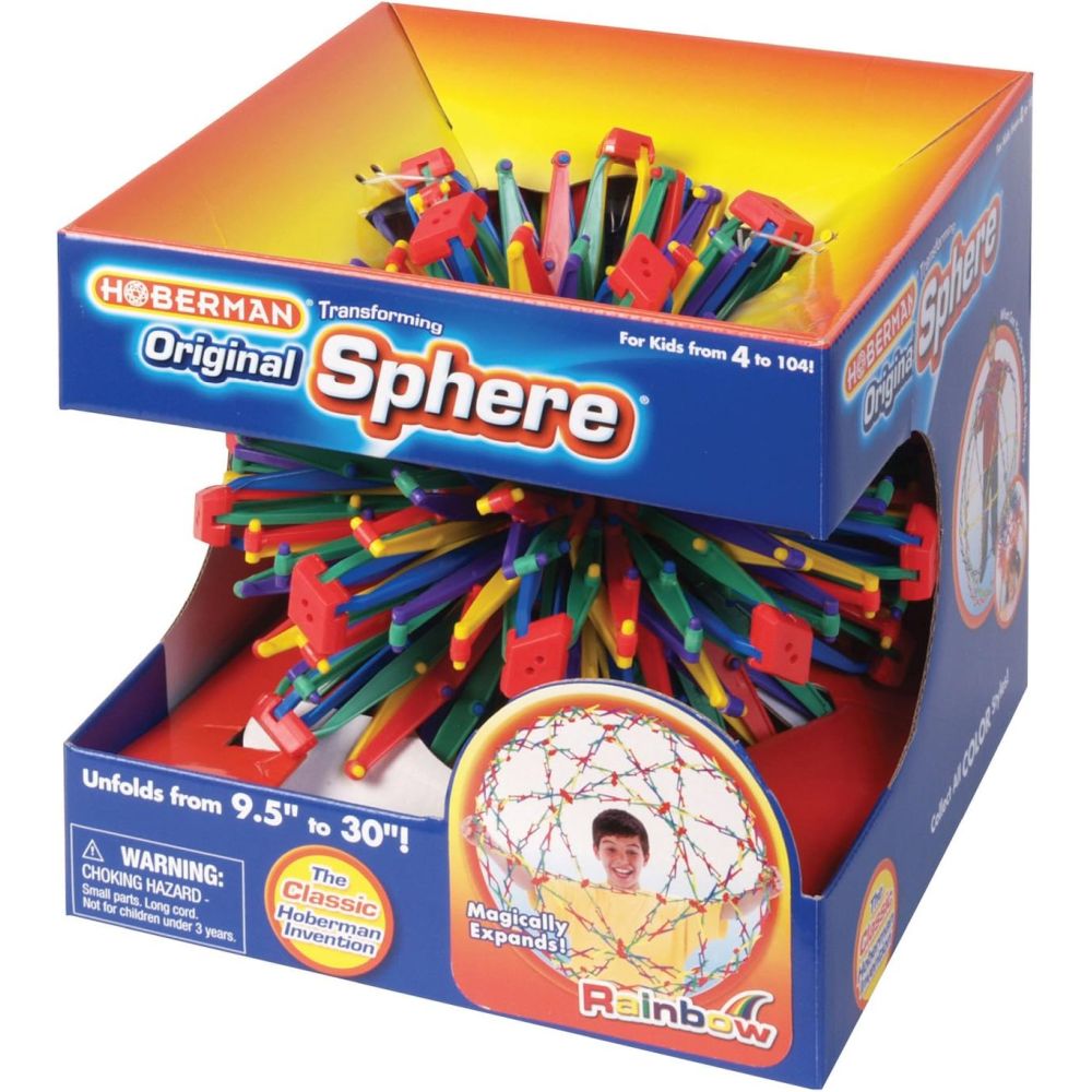 Original Hoberman Rainbow Sphere