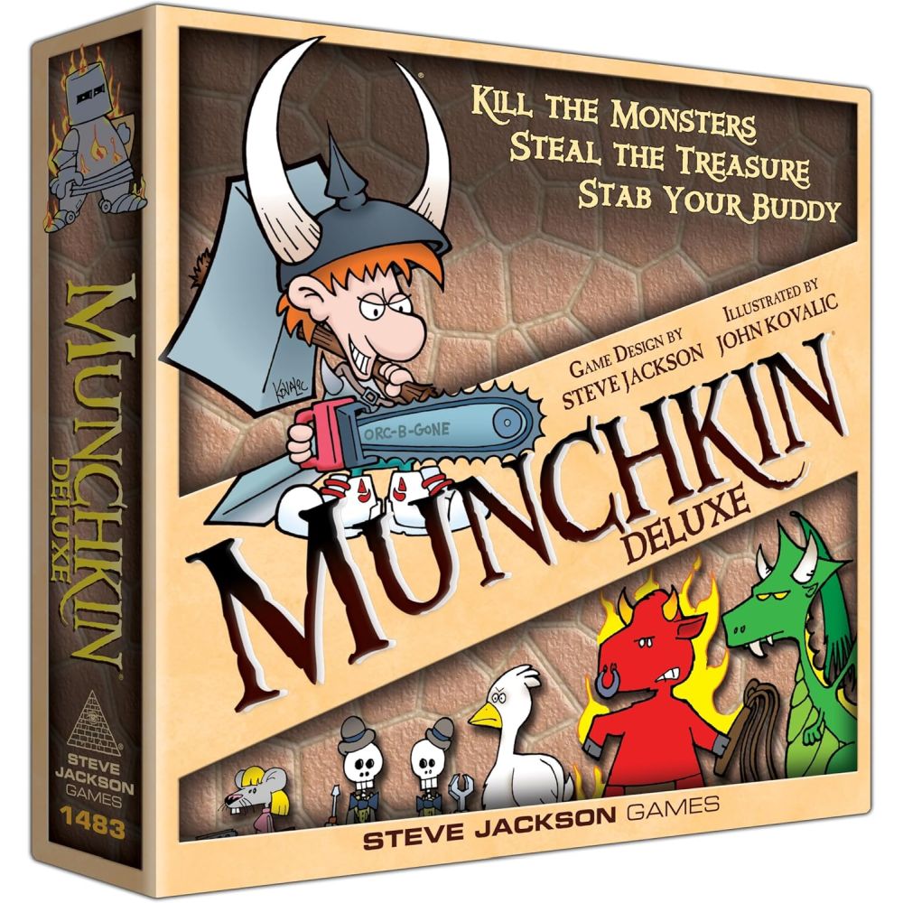 Munchkin Deluxe Board and Card Game