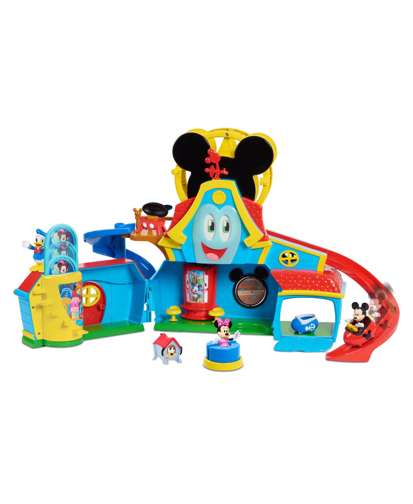 Disney Junior Mickey Mouse Funny the Funhouse Playset with Bonus Figures