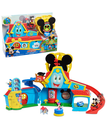 Disney Junior Mickey Mouse Funny the Funhouse Playset with Bonus Figures