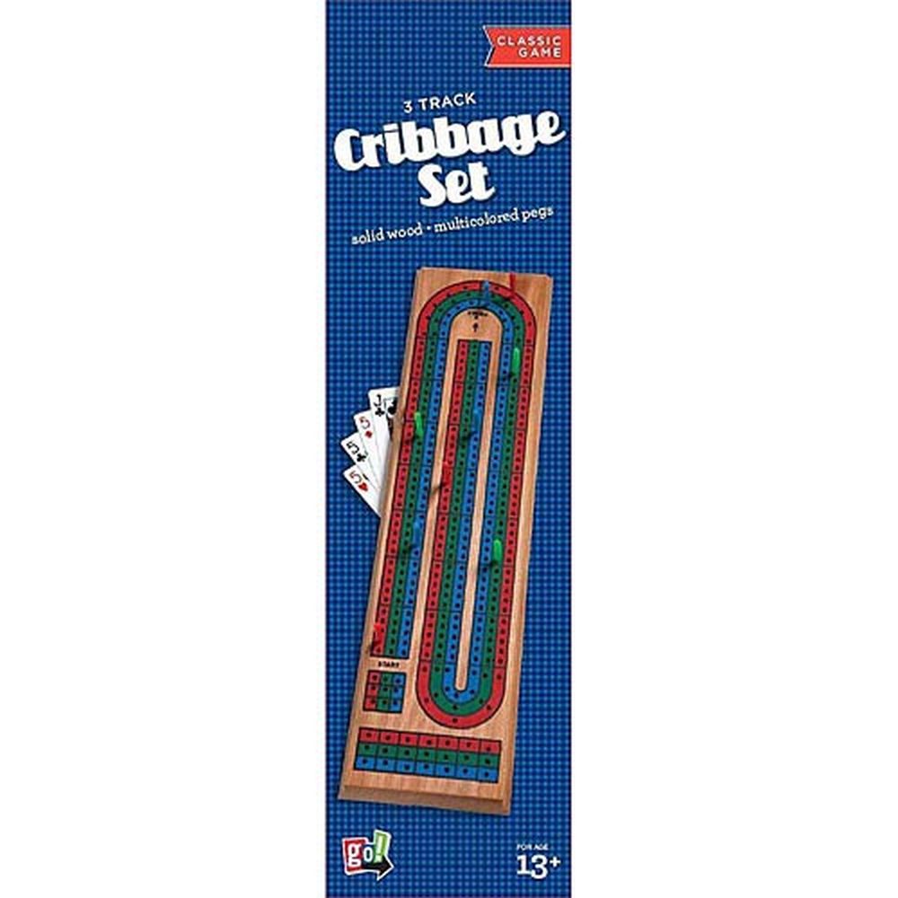 Cribbage 3 Track Game Set