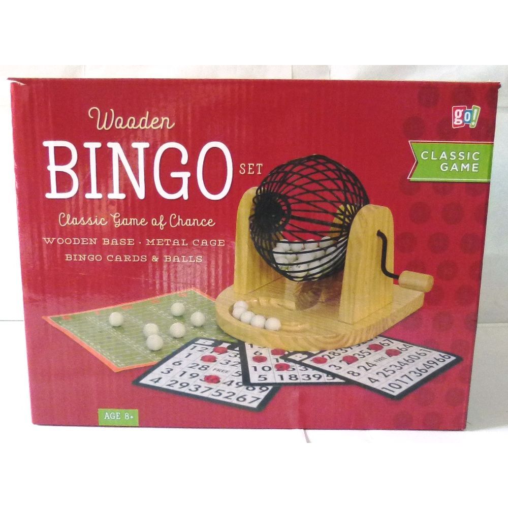 Wooden Bingo Set