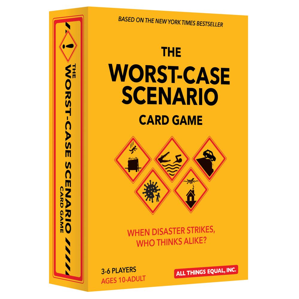 Worst Case Scenario Survival Challenge Card Game Strategy Game For A