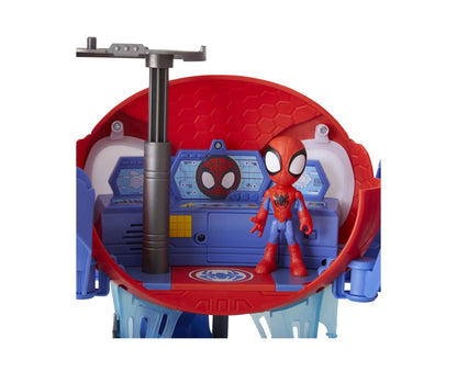 Spidey and His Amazing Friends Web Quarters Playset