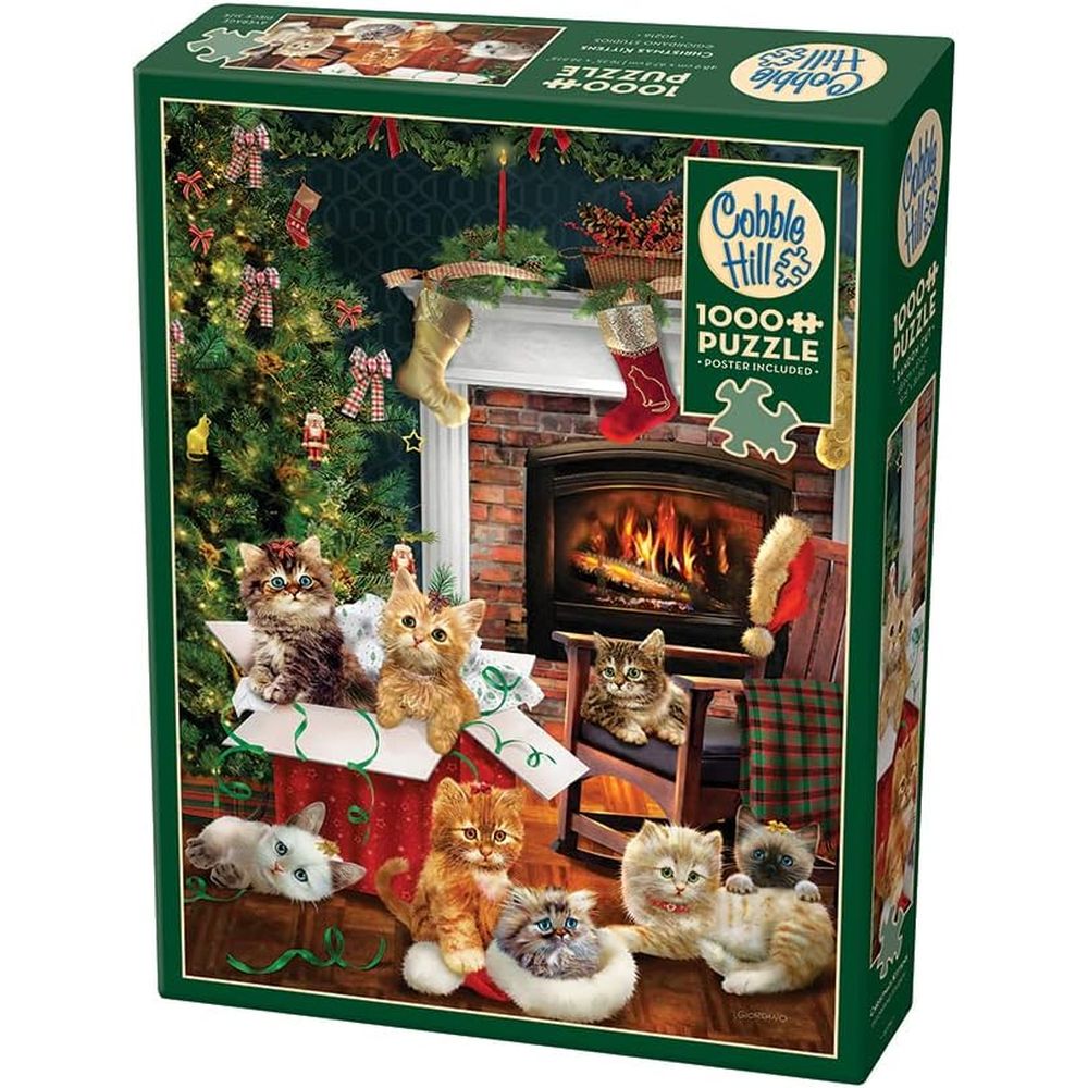 Christmas Kittens 1000 Piece Puzzle