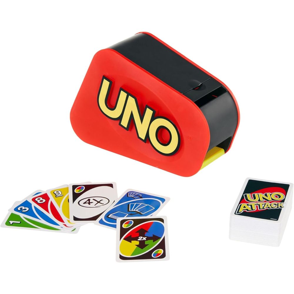 UNO Flip Attack Dynamic Card Game with Lights and Sounds