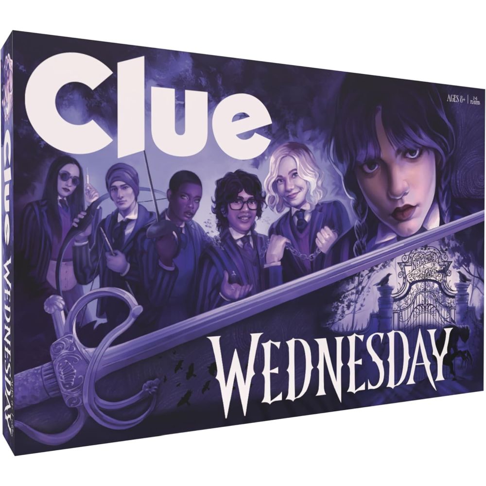 Clue Wednesday Addams Board Game