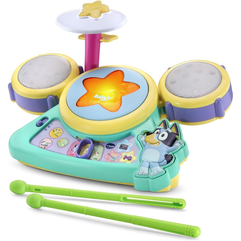 VTech Bluey Hooray Drum Set