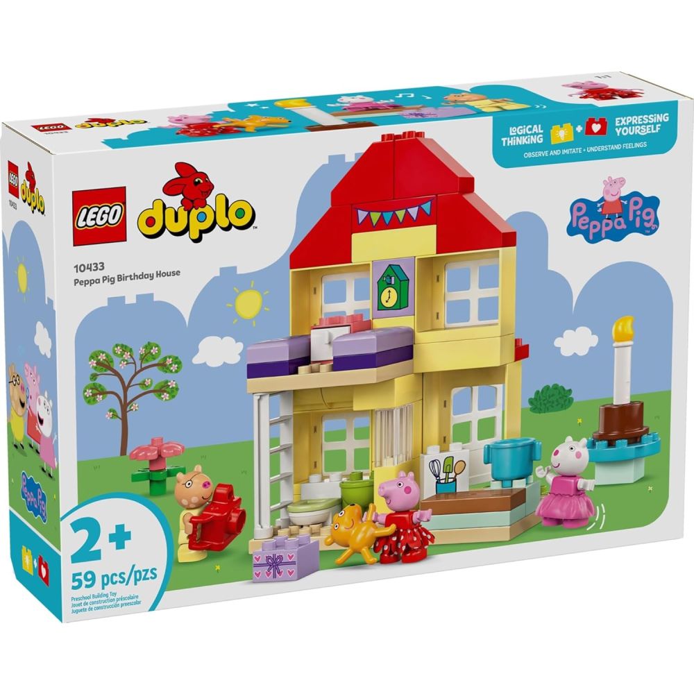 LEGO Duplo Peppa Pig Birthday House Playset