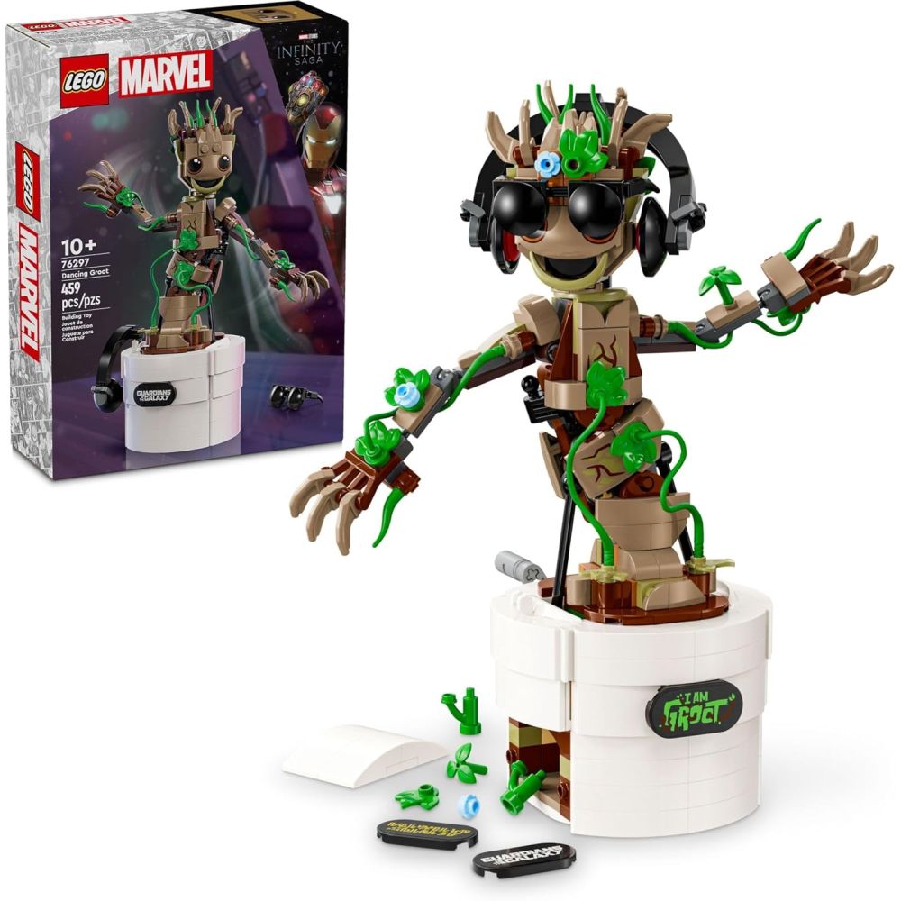 LEGO Marvel Dancing Groot Building Set