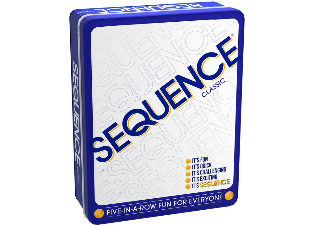 Sequence Strategy Board Game in a Collector's Tin