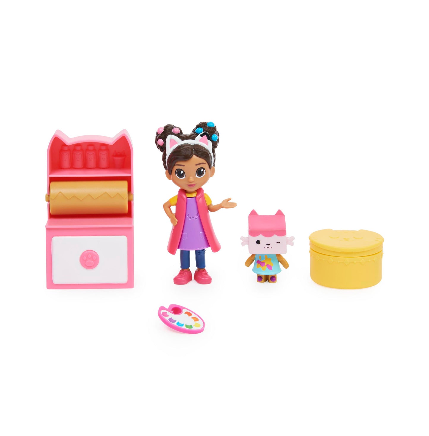 DreamWorks Gabby's Dollhouse Art Studio Playset with Interactive Figures