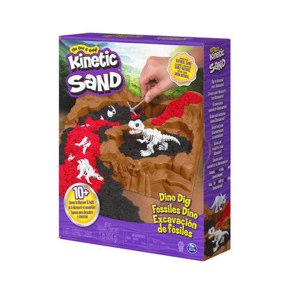 Kinetic Sand - Dino Dig Playset - Excavation Adventure