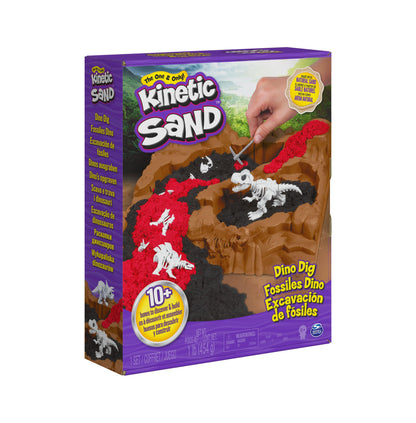 Kinetic Sand - Dino Dig Playset - Excavation Adventure