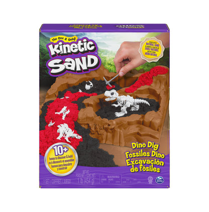 Kinetic Sand - Dino Dig Playset - Excavation Adventure