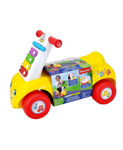 Fisher-Price Little People Music Adventure Interactive Ride-On Toy