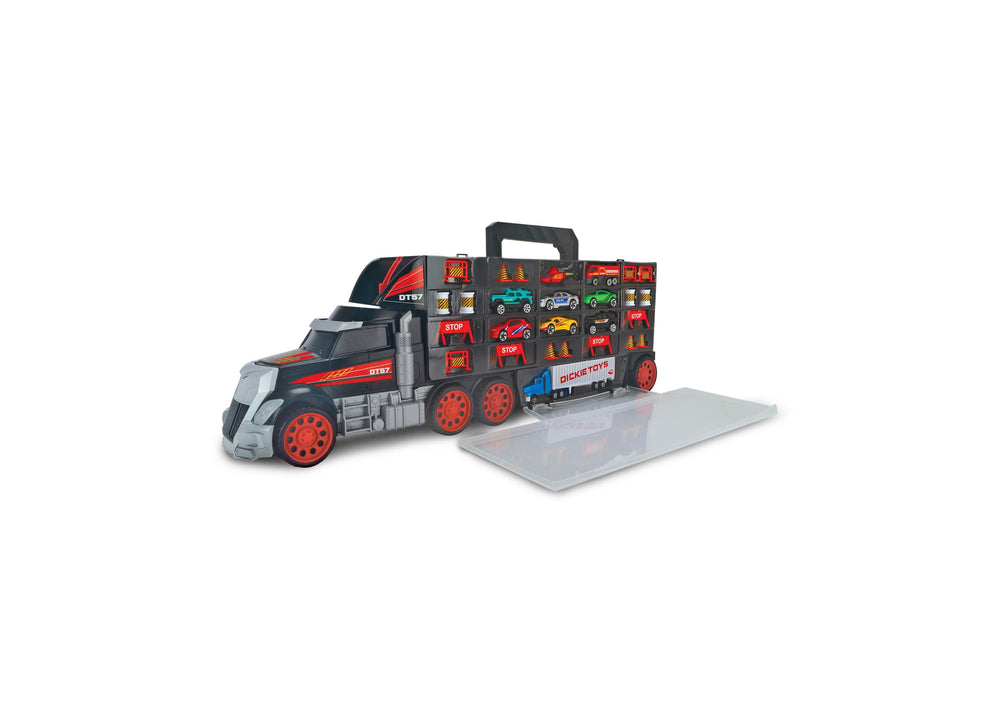 Dickie Toys XXL Truck Carry Case and Die-Cast Playset