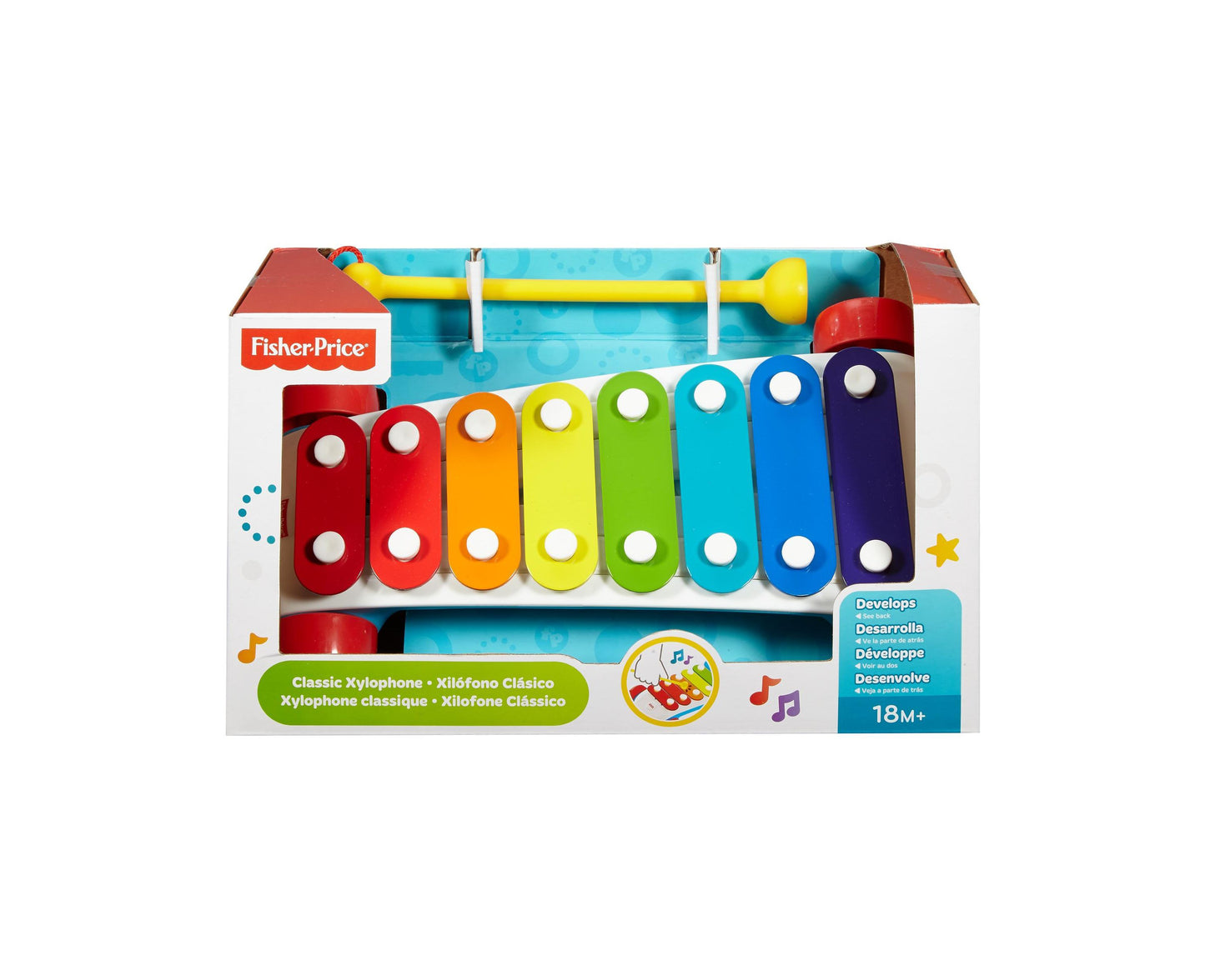 Fisher-Price Classic Xylophone Musical Pull Toy