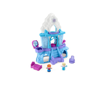 Fisher-Price Disney Frozen Little People Elsa‚Äôs Enchanted Lights Palace Playset