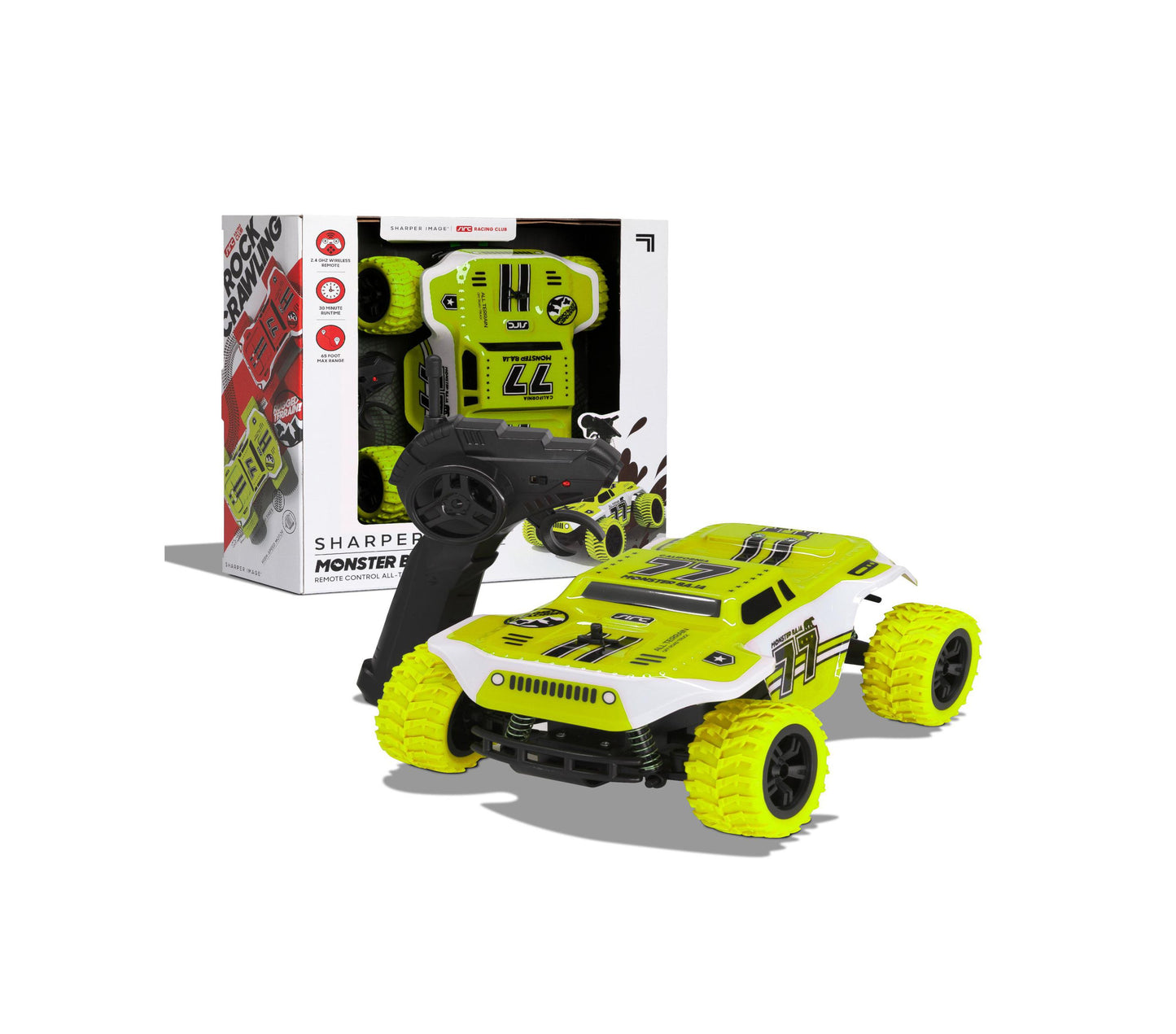 Sharper Image RC Monster Baja Truck - All-Terrain - 2.4 GHz Wireless Control