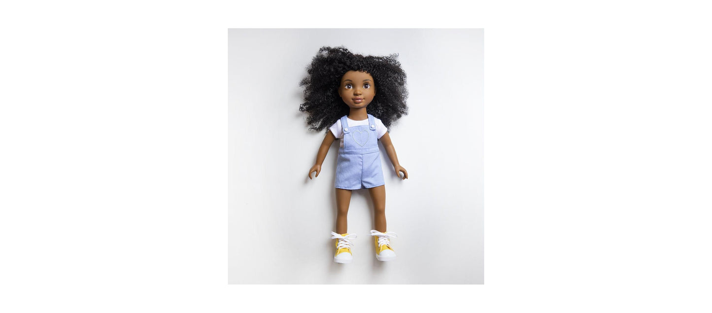 Healthy Roots 18 inch Doll - Zoe with Curly Hair