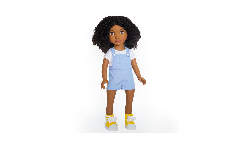 Healthy Roots 18 inch Doll - Zoe with Curly Hair