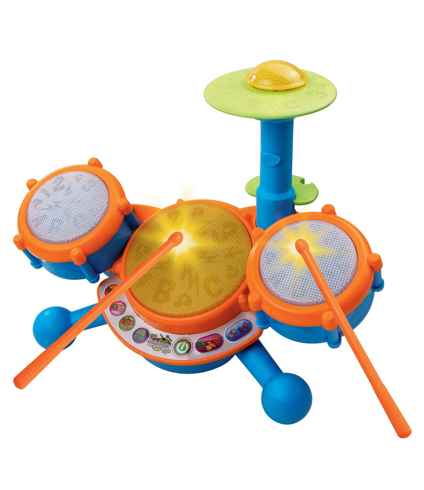 VTech KidiBeats Kids Drum Set with Learning Modes