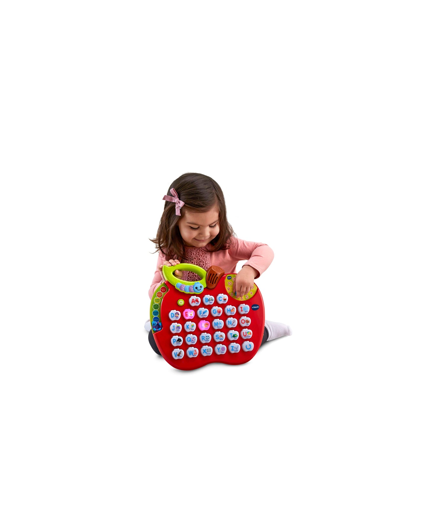 VTech ABC Learning Apple - Interactive Educational Toy with Music and Sounds