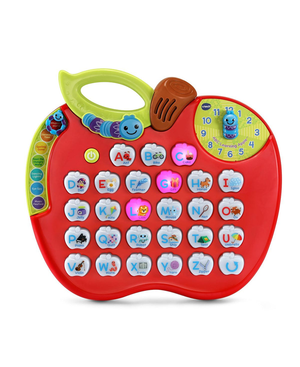 VTech ABC Learning Apple - Interactive Educational Toy with Music and Sounds