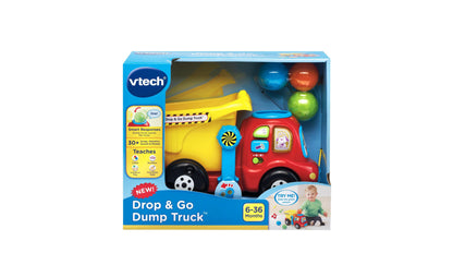 VTech Drop & Go Dump Truck - Interactive Learning Toy