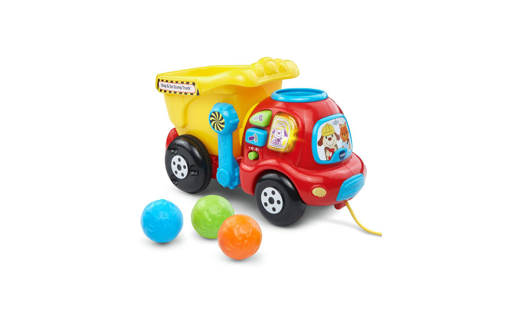 VTech Drop & Go Dump Truck - Interactive Learning Toy