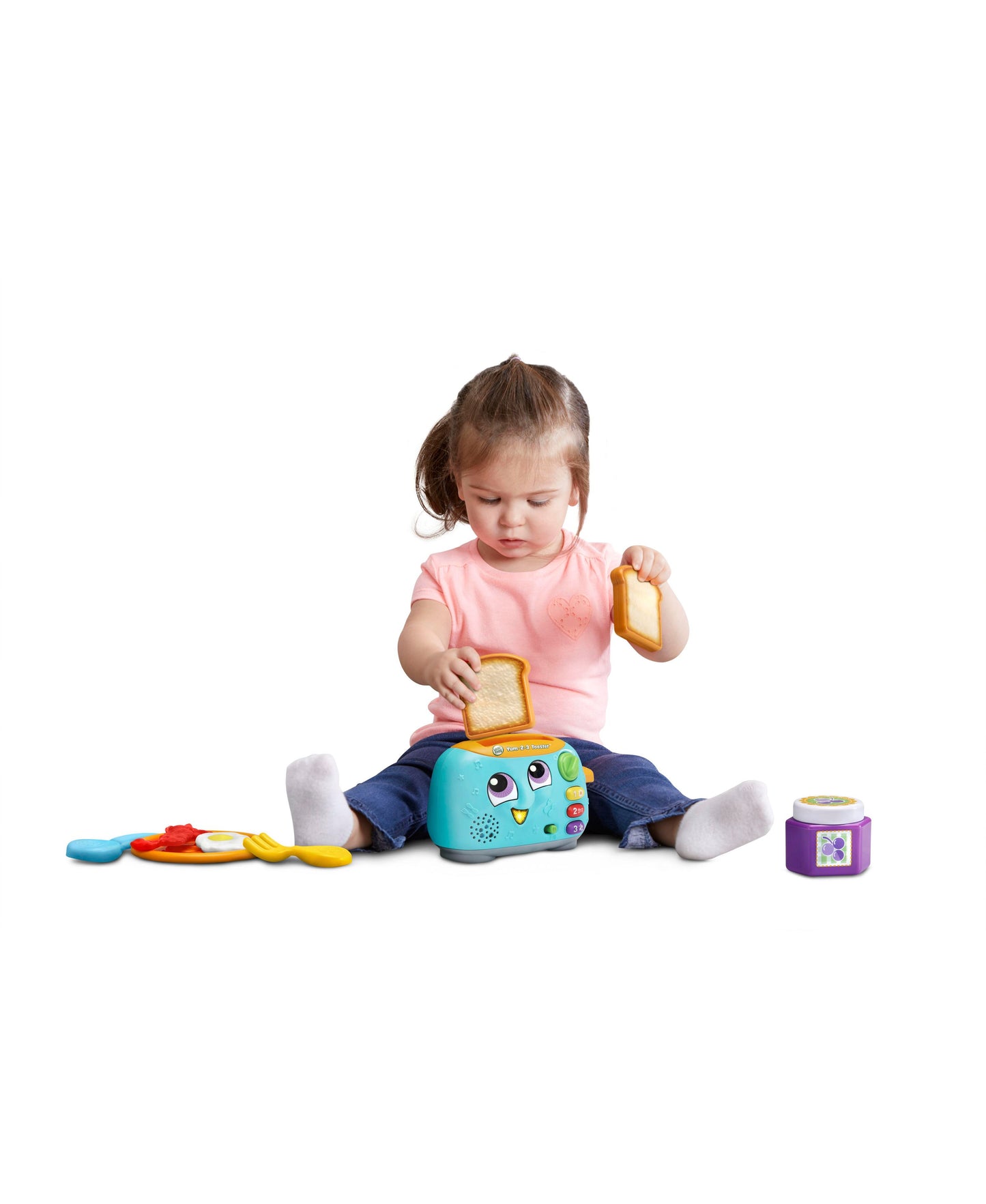 LeapFrog Yum-2-3 Toaster Learning Toy for Toddlers