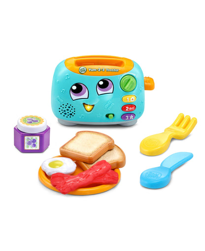 LeapFrog Yum-2-3 Toaster Learning Toy for Toddlers