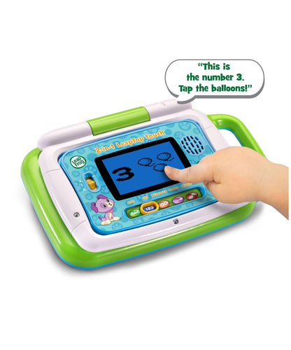 LeapFrog 2-in-1 LeapTop Touch - Interactive Learning Laptop & Tablet