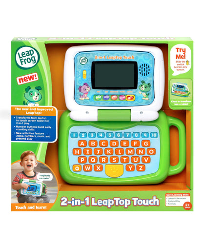 LeapFrog 2-in-1 LeapTop Touch - Interactive Learning Laptop & Tablet