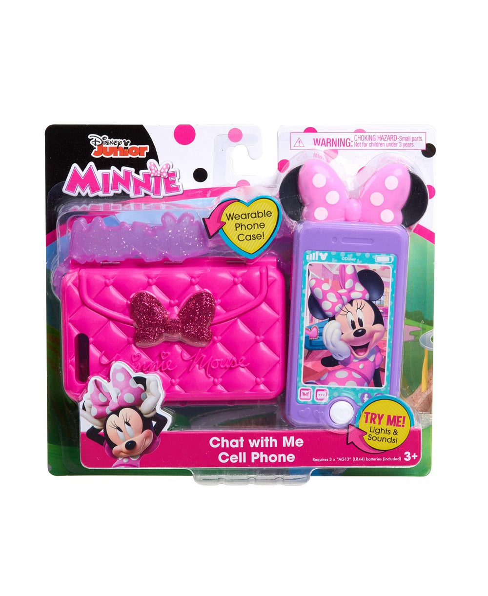 Disney Junior Minnie Mouse Chat With Me Cell Phone Playset