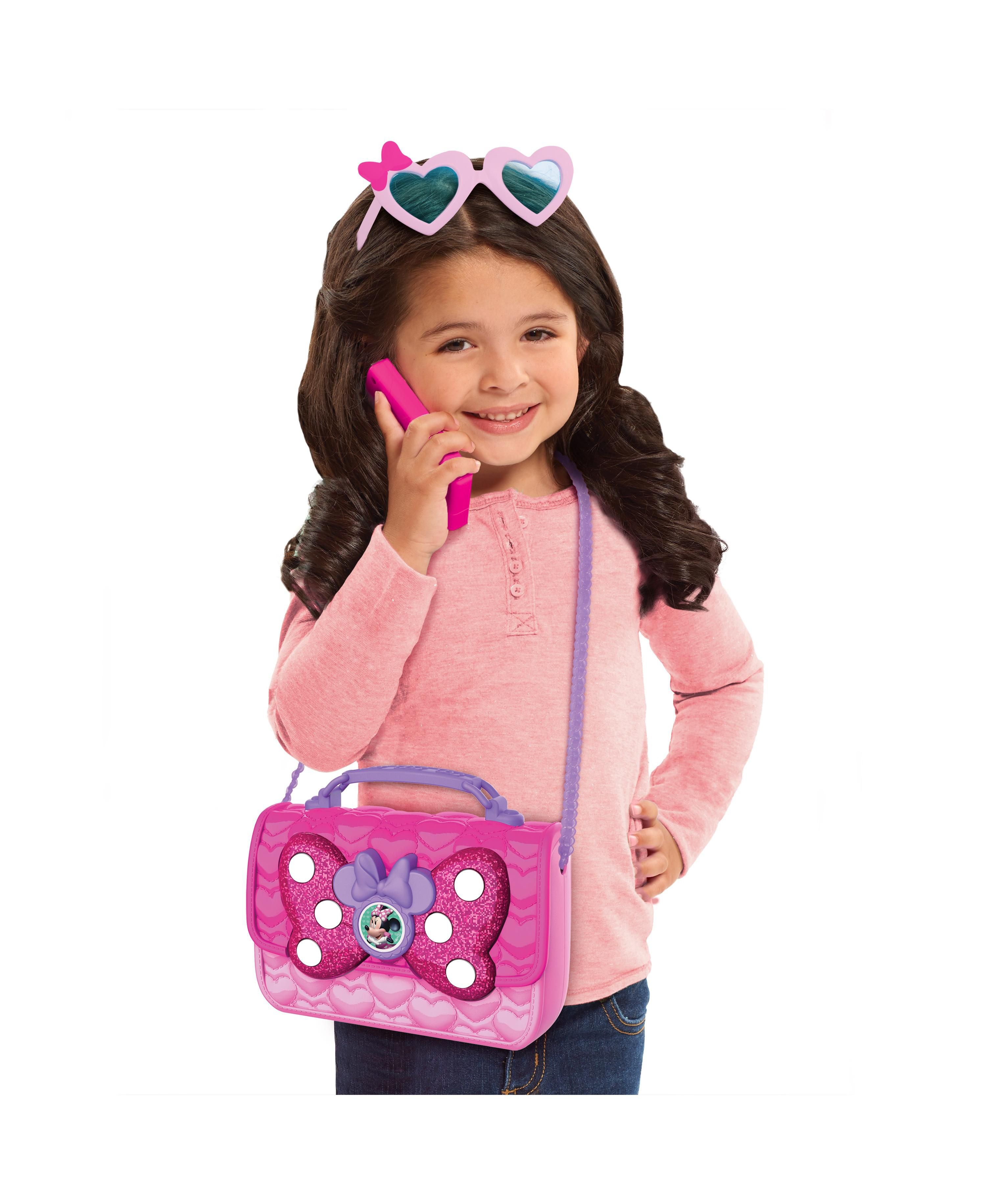 Kids 2024 pink disney minnie purse