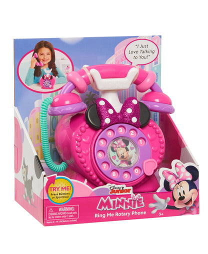 Disney Junior Minnie Mouse Ring Me Rotary Phone