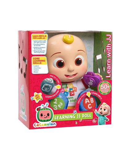 CoComelon Interactive Learning JJ Doll with Lights, Sounds, and Music